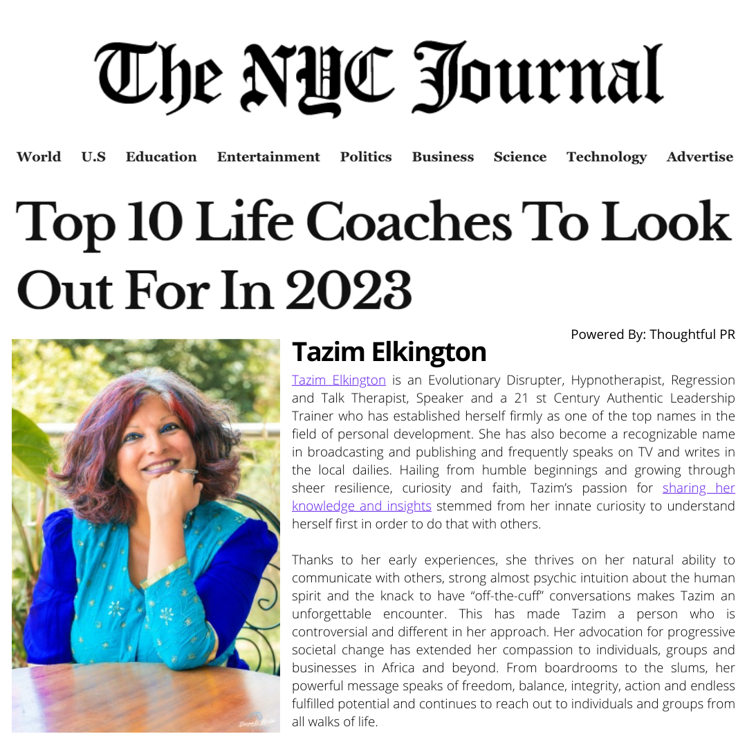 Top 10 Life Coaches in 2023 Tazim Elkington